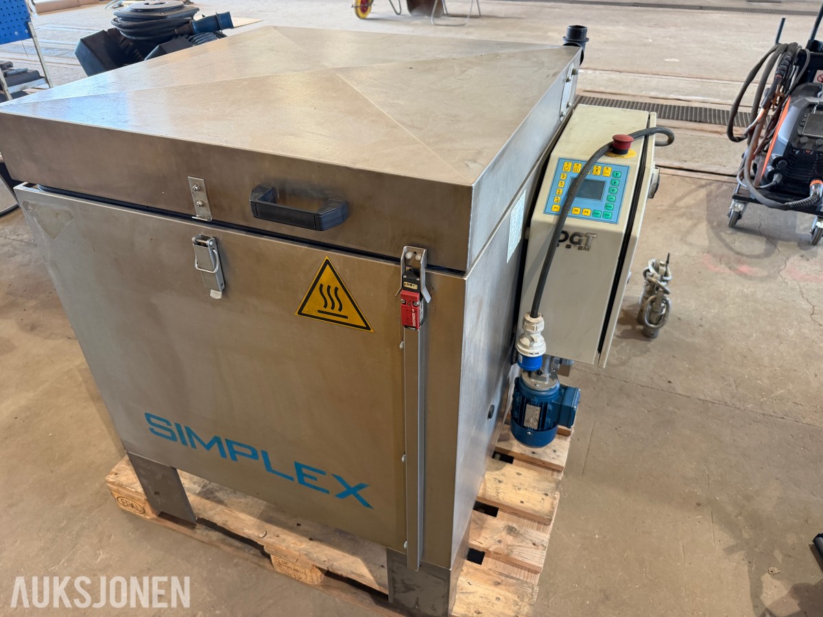 SME Simplex 80 automatisk delevasker med roterende kurv