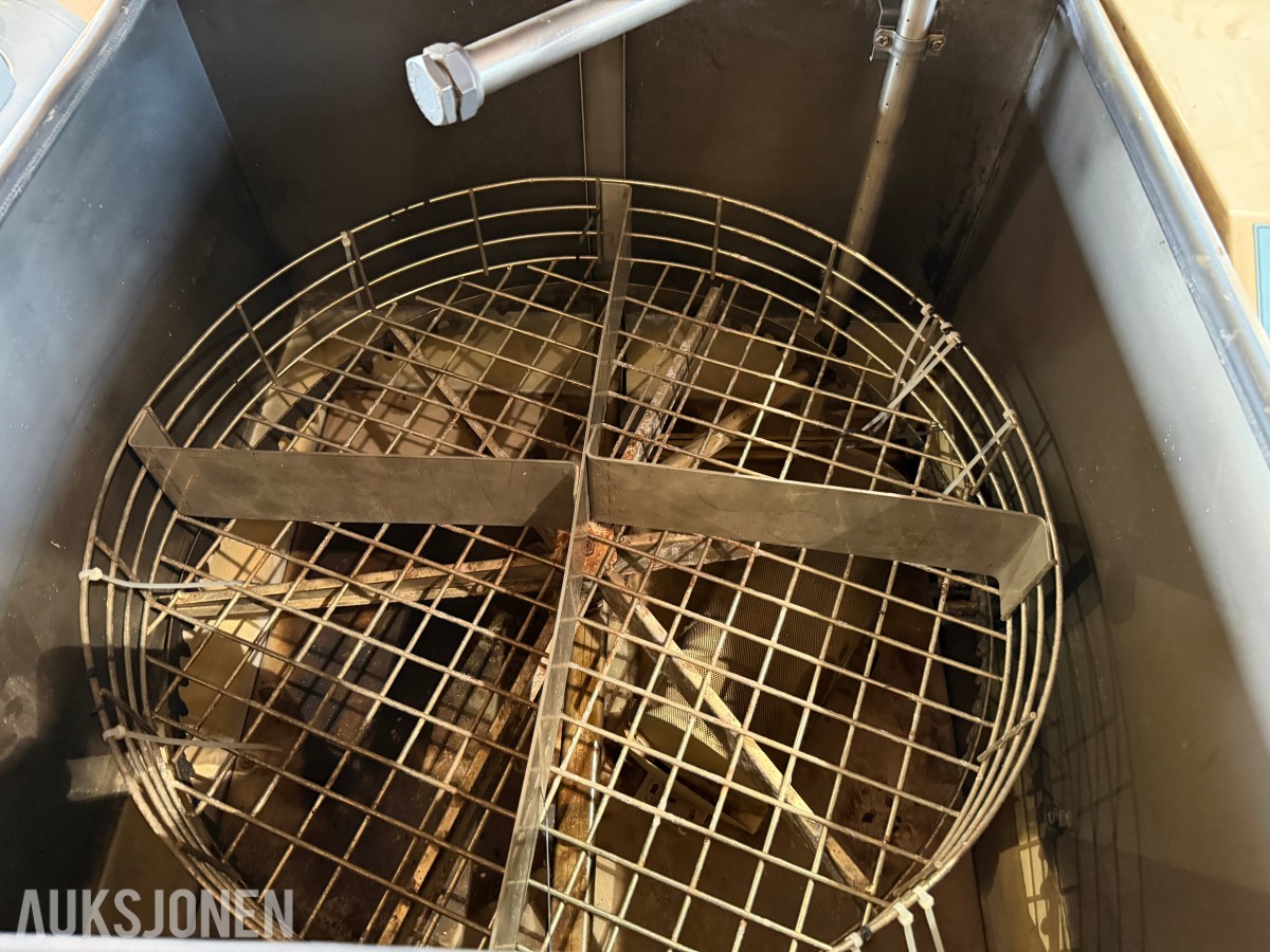 SME Simplex 80 automatisk delevasker med roterende kurv