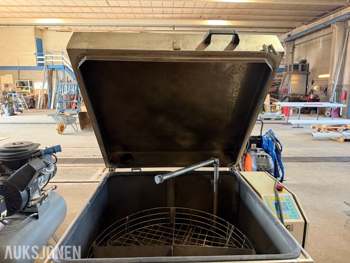 SME Simplex 80 automatisk delevasker med roterende kurv