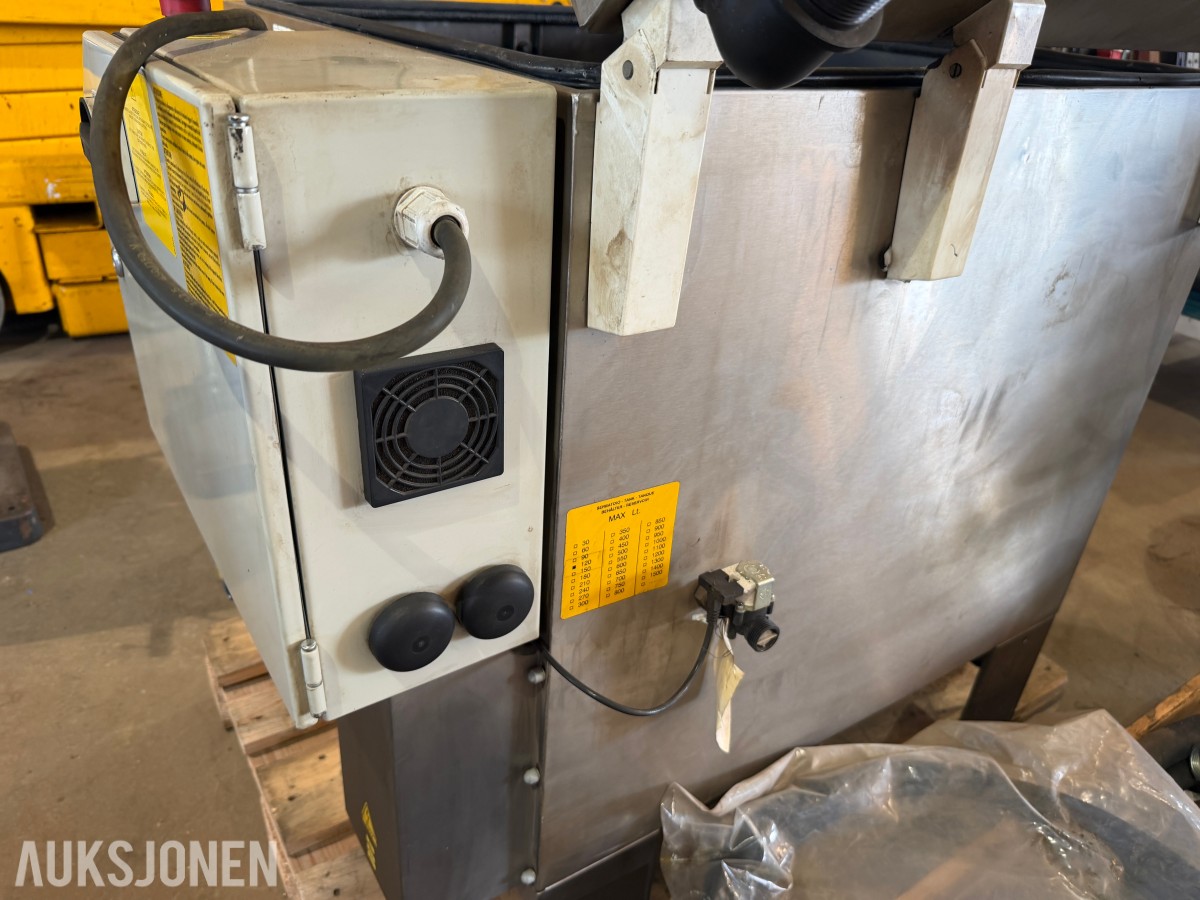SME Simplex 80 automatisk delevasker med roterende kurv