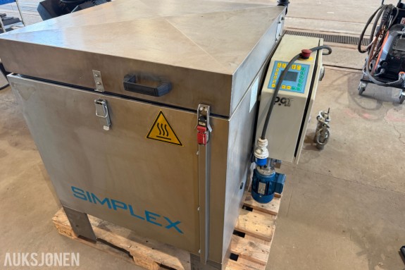 SME Simplex 80 automatisk delevasker med roterende kurv