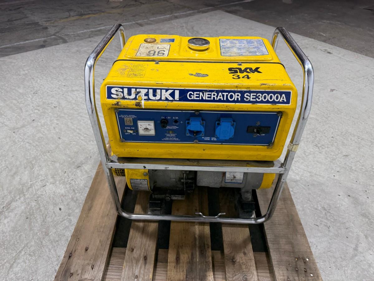Suzuki SE3000A BENSINDREVET STRØMAGGREGAT 2,4 KVA