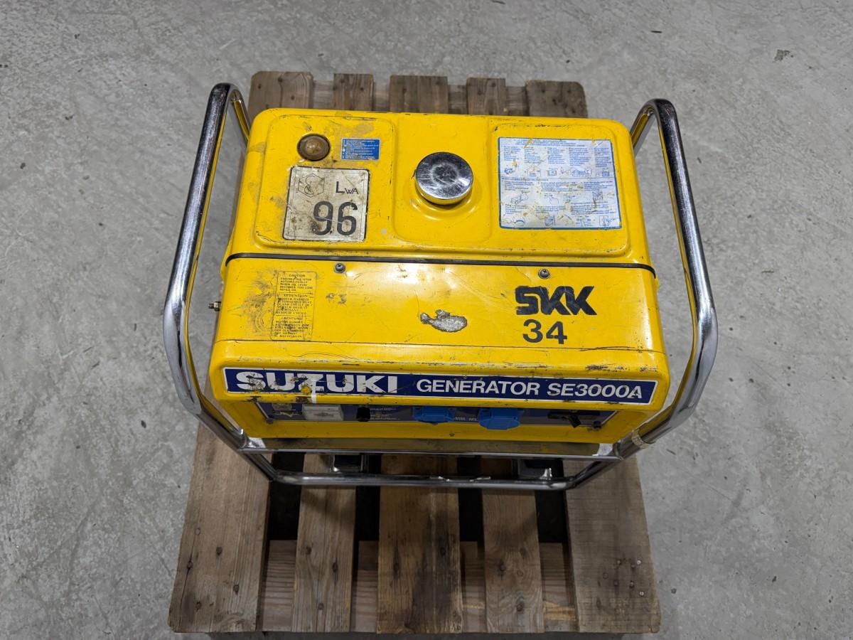 Suzuki SE3000A BENSINDREVET STRØMAGGREGAT 2,4 KVA