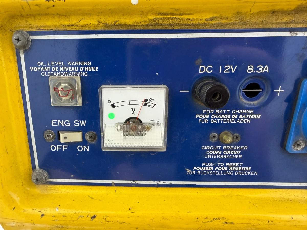 Suzuki SE3000A BENSINDREVET STRØMAGGREGAT 2,4 KVA