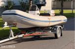 2014 Mercury Oceanrunner 420 med 2017 Evinrude E-Tec 50hk