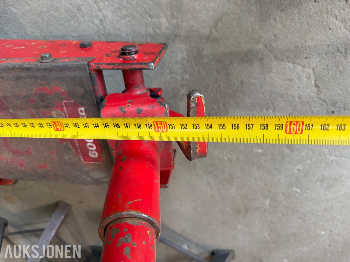 Würth garasjejekk 6000kg og 3 stk. støttebukker