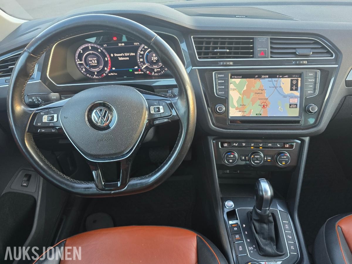 2017 Volkswagen Tiguan R-Line 2,0 TDI 190hk 4Motion, Automat, Ryggekamera