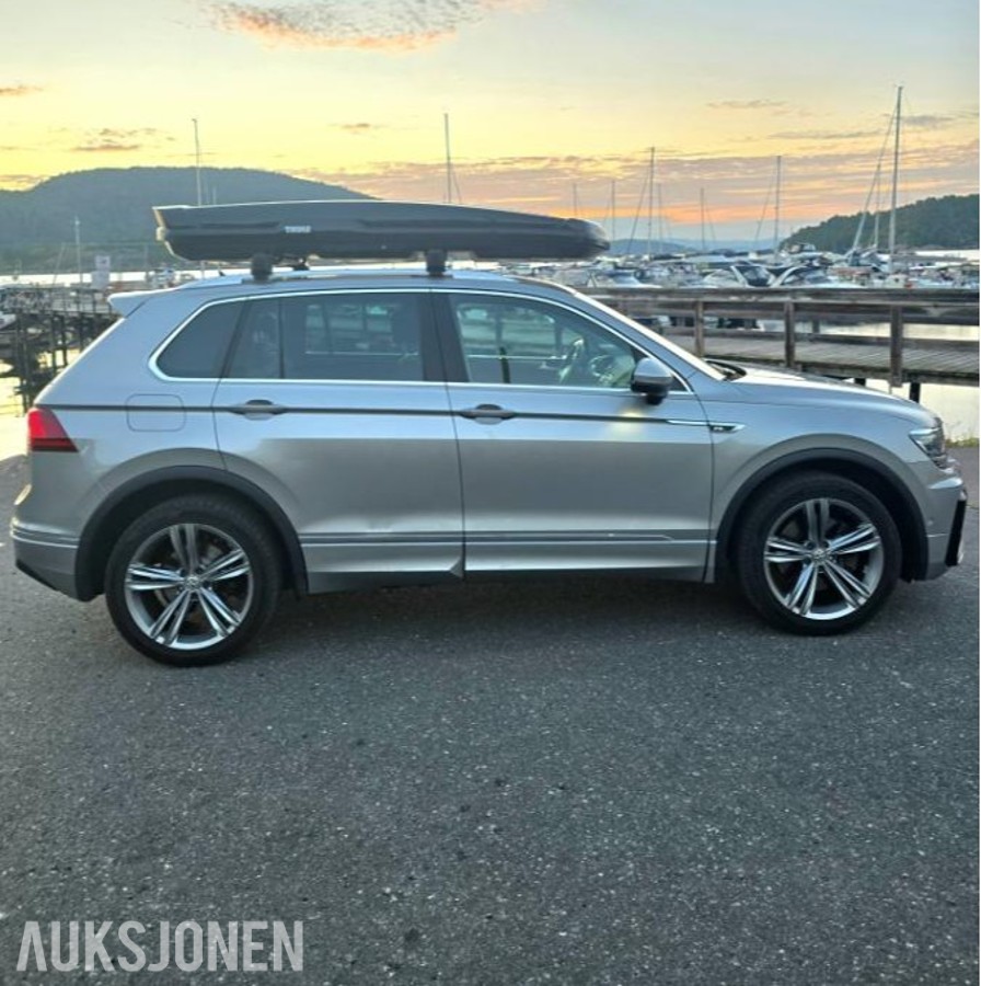 2017 Volkswagen Tiguan R-Line 2,0 TDI 190hk 4Motion, Automat, Ryggekamera