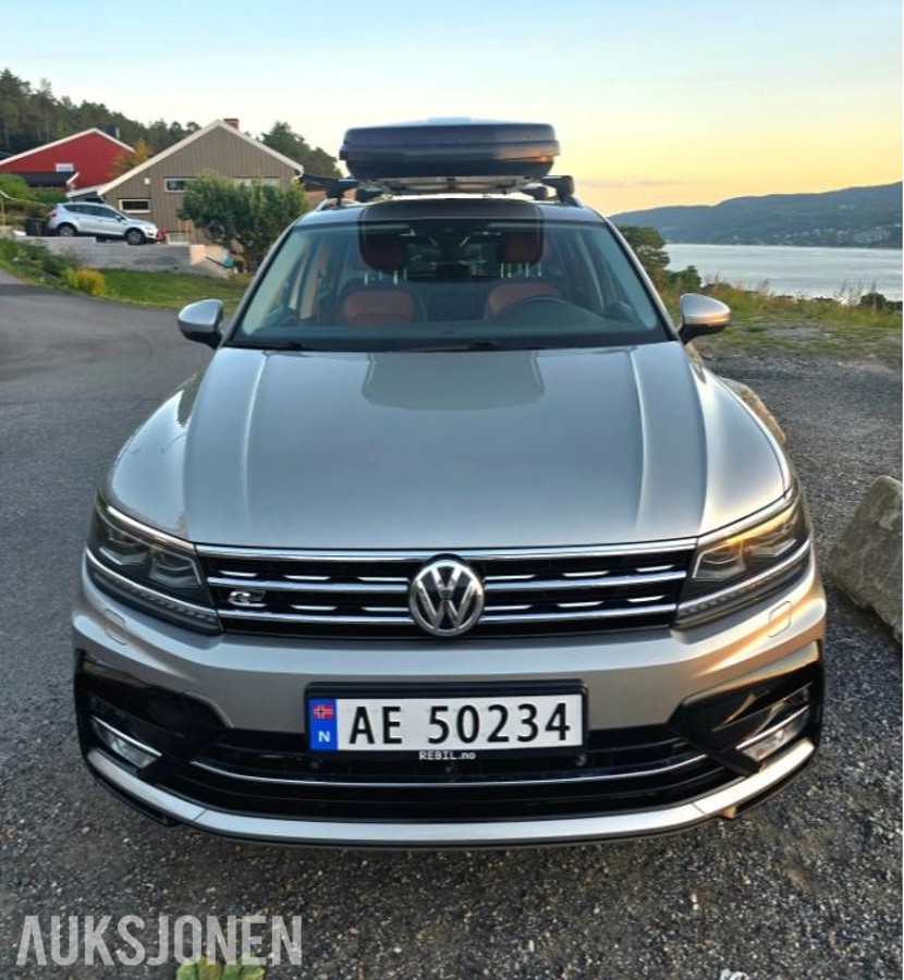 2017 Volkswagen Tiguan R-Line 2,0 TDI 190hk 4Motion, Automat, Ryggekamera