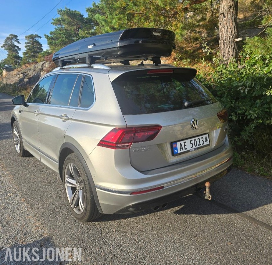 2017 Volkswagen Tiguan R-Line 2,0 TDI 190hk 4Motion, Automat, Ryggekamera