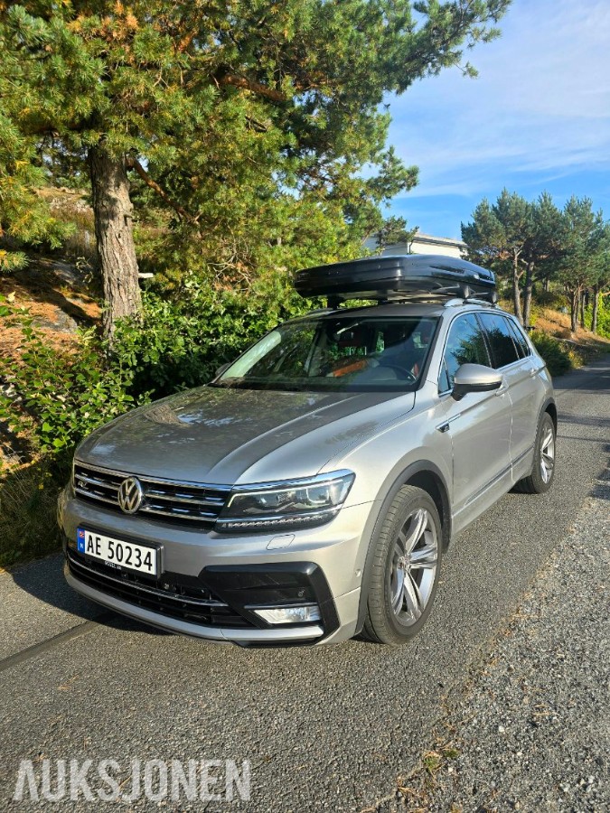 2017 Volkswagen Tiguan R-Line 2,0 TDI 190hk 4Motion, Automat, Ryggekamera
