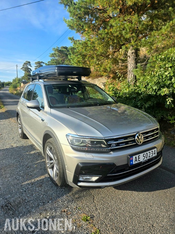 2017 Volkswagen Tiguan R-Line 2,0 TDI 190hk 4Motion, Automat, Ryggekamera
