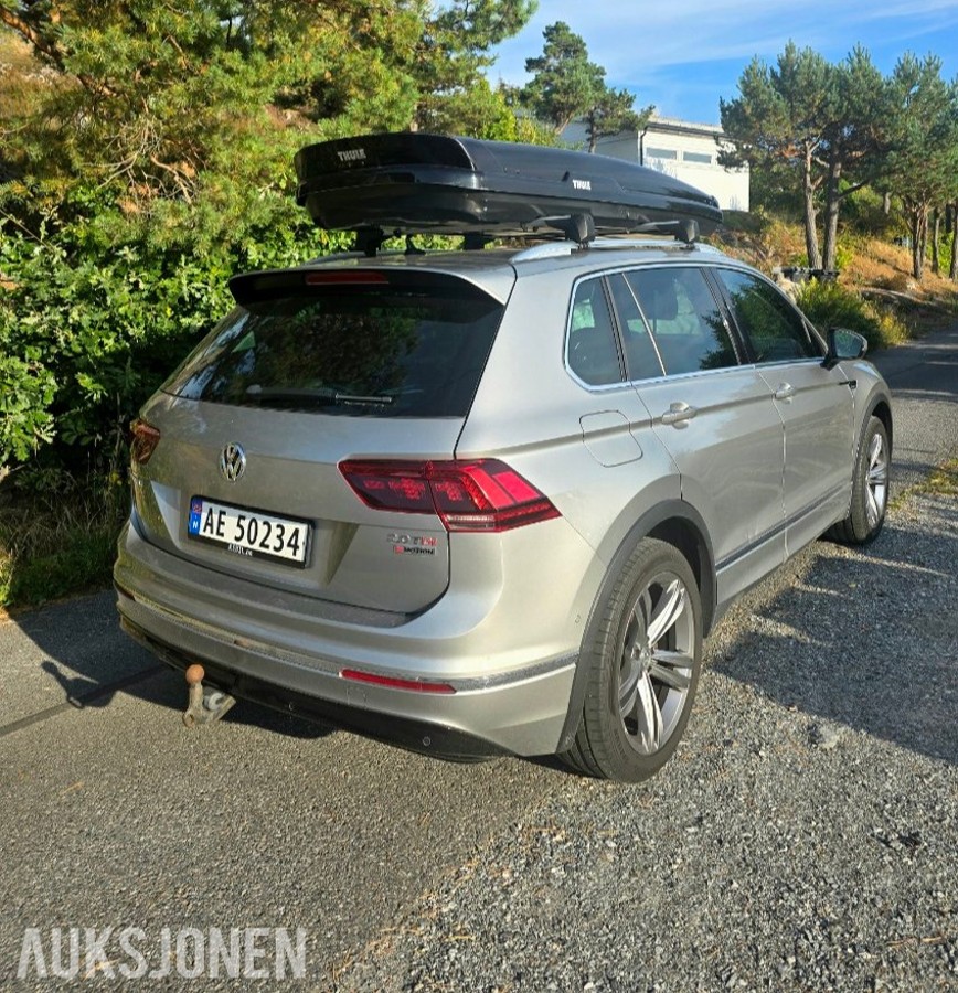 2017 Volkswagen Tiguan R-Line 2,0 TDI 190hk 4Motion, Automat, Ryggekamera