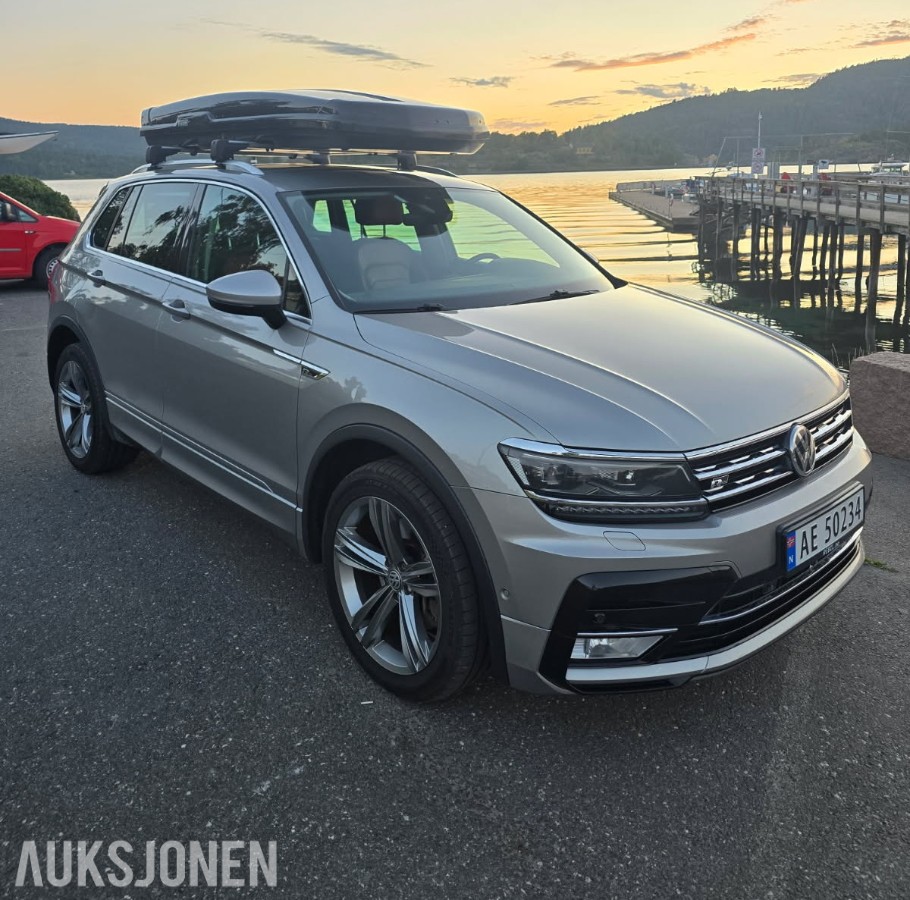 2017 Volkswagen Tiguan R-Line 2,0 TDI 190hk 4Motion, Automat, Ryggekamera