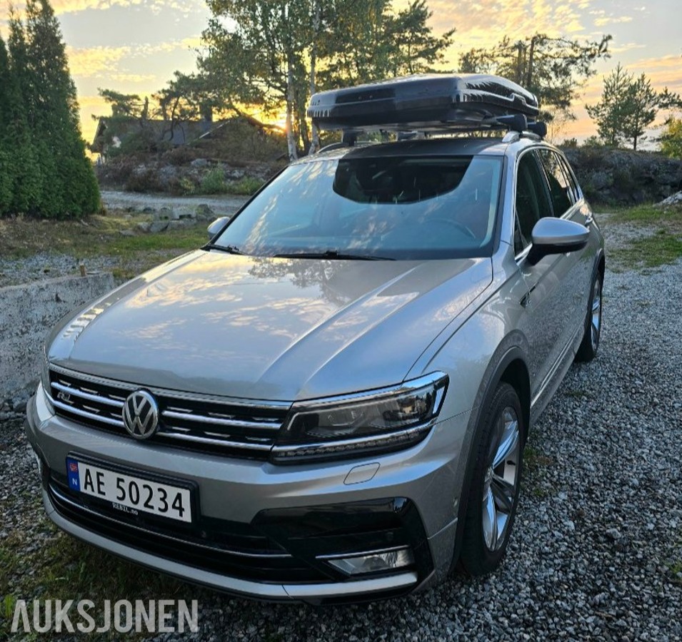 2017 Volkswagen Tiguan R-Line 2,0 TDI 190hk 4Motion, Automat, Ryggekamera