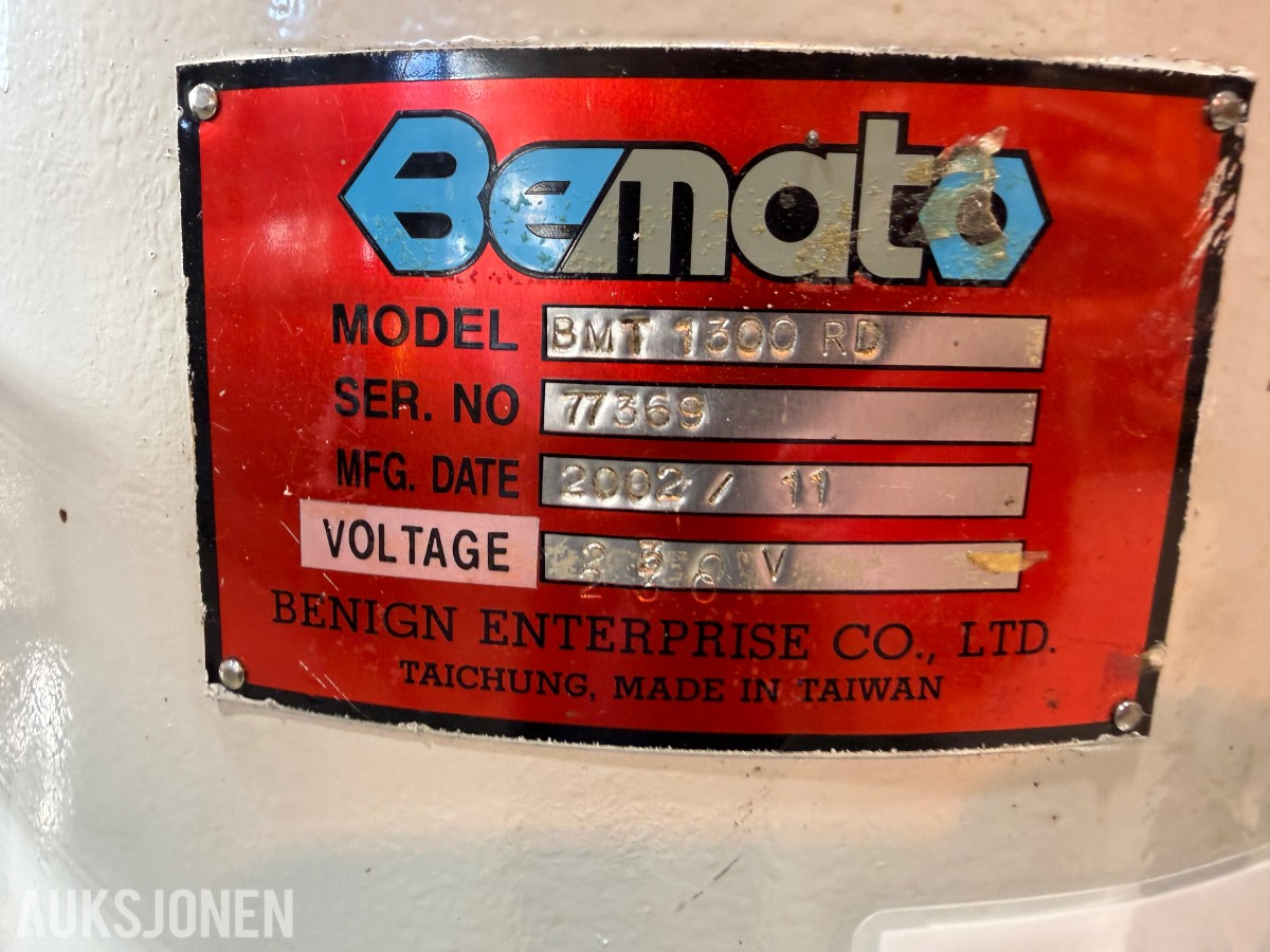 2002 Bemato RD-1300H radialboremaskin