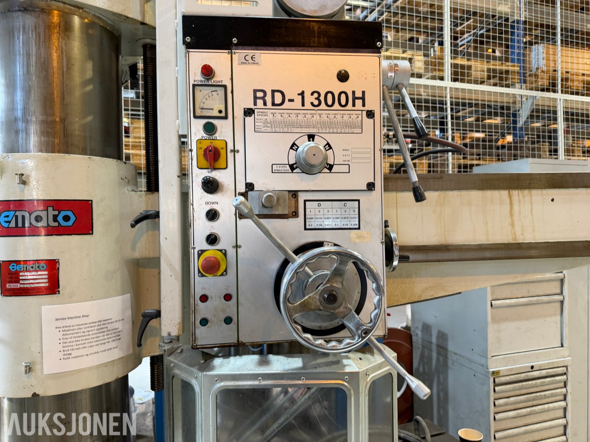 2002 Bemato RD-1300H radialboremaskin