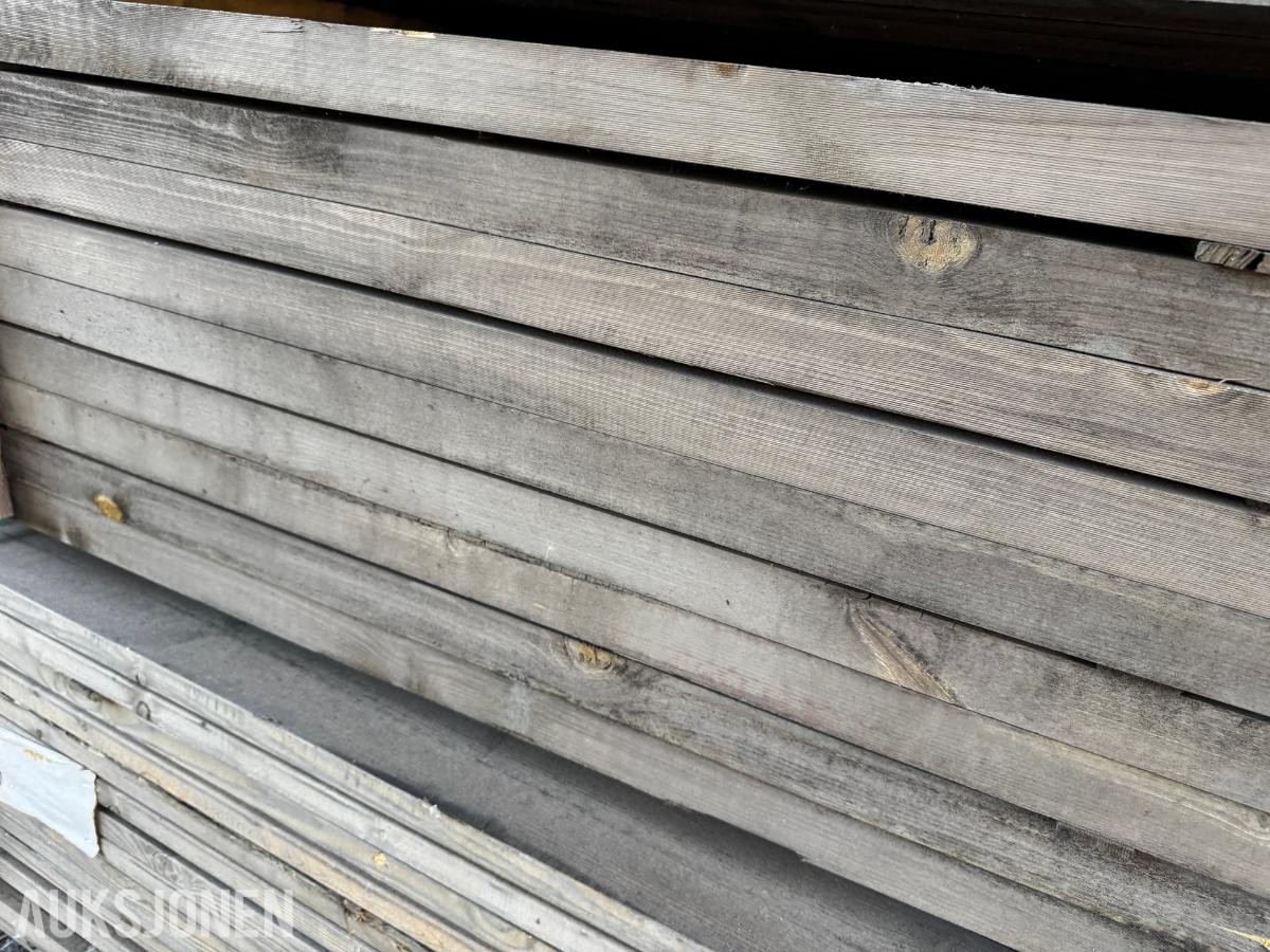 1 pakke impregnert furu lekt 48x48 mm
