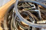 Lott med diverse hydraulikkslanger 1/4