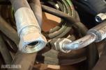 Lott med diverse hydraulikkslanger 1/4