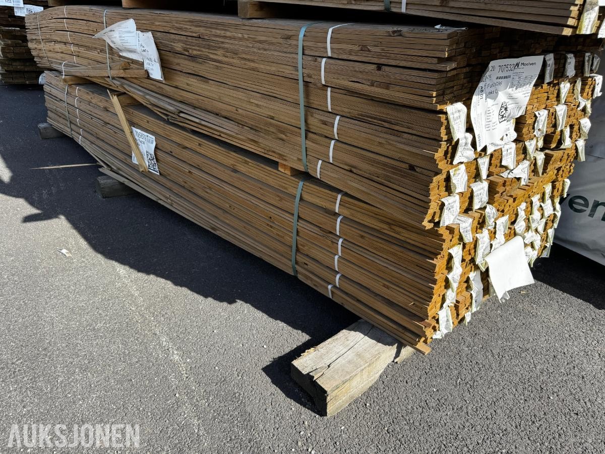 1 pakke impregnert furu lekt 11x36 mm