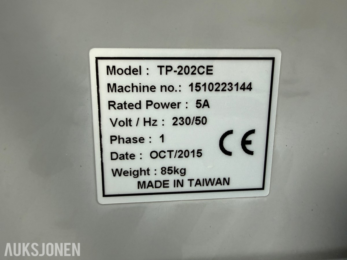 2015 Transpak TP-202CE Båndmaskin