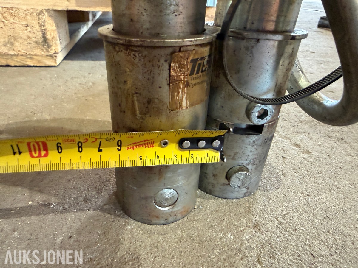 4 stk. TIC S-12 63 mm Laxåhylser for løfte-/surrekrok