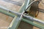 Hydraulisk butterfly-/vendeanlegg for veggelementer