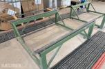 Hydraulisk butterfly-/vendeanlegg for veggelementer