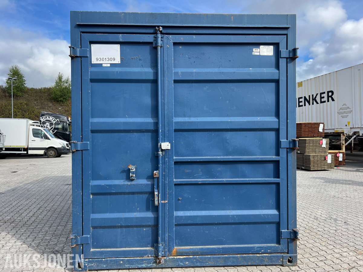 15 fot sagcontainer med Ernex gjerdesag