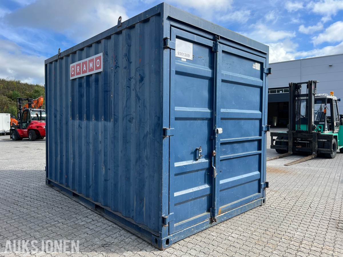 15 fot sagcontainer med Ernex gjerdesag
