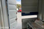 15 fot sagcontainer med Ernex gjerdesag