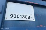 15 fot sagcontainer med Ernex gjerdesag