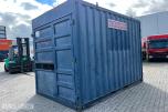 15 fot sagcontainer med Ernex gjerdesag