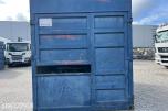 15 fot sagcontainer med Ernex gjerdesag