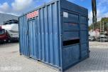 15 fot sagcontainer med Ernex gjerdesag