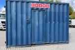 15 fot sagcontainer med Ernex gjerdesag