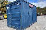 15 fot sagcontainer med Ernex gjerdesag