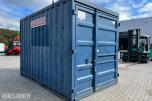 15 fot sagcontainer med Ernex gjerdesag