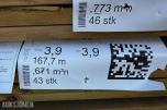 Impregnerte terrassebord 28x120 mm 975,8 Meter