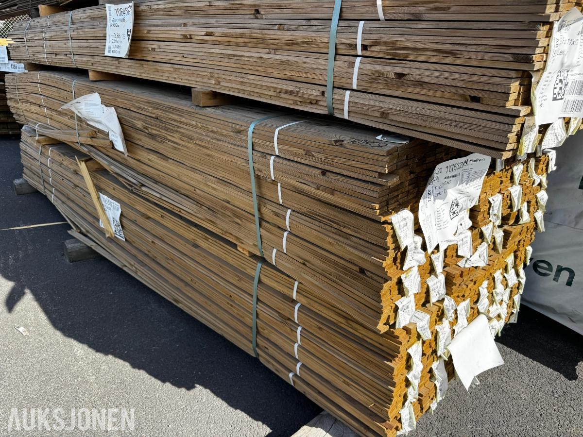 1 pakke impregnert furu lekt  11x36 mm