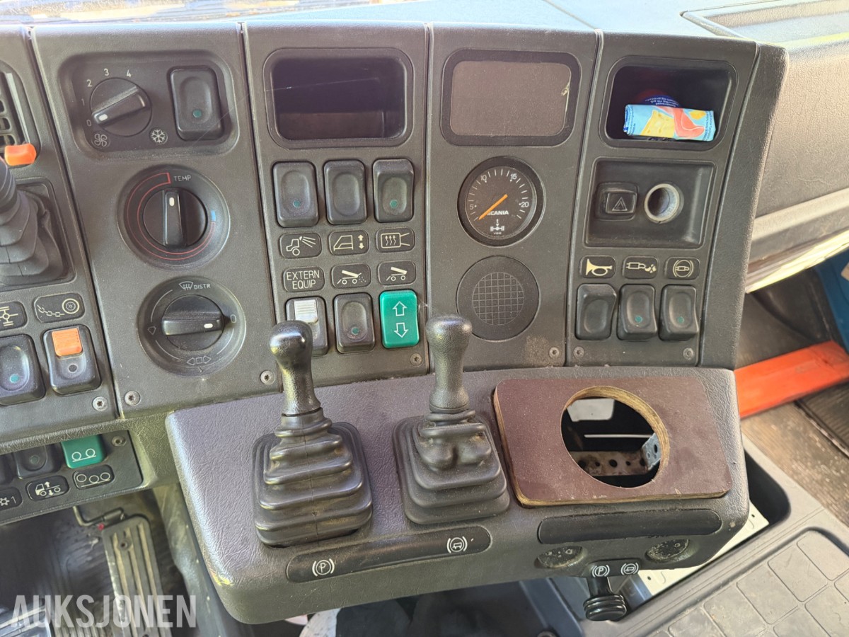 1996 Scania R143 m/ delebil, REP OBJEKT