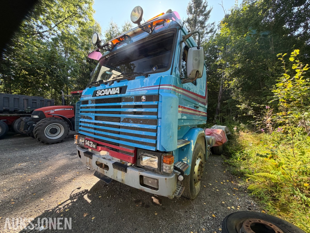 1996 Scania R143 m/ delebil, REP OBJEKT