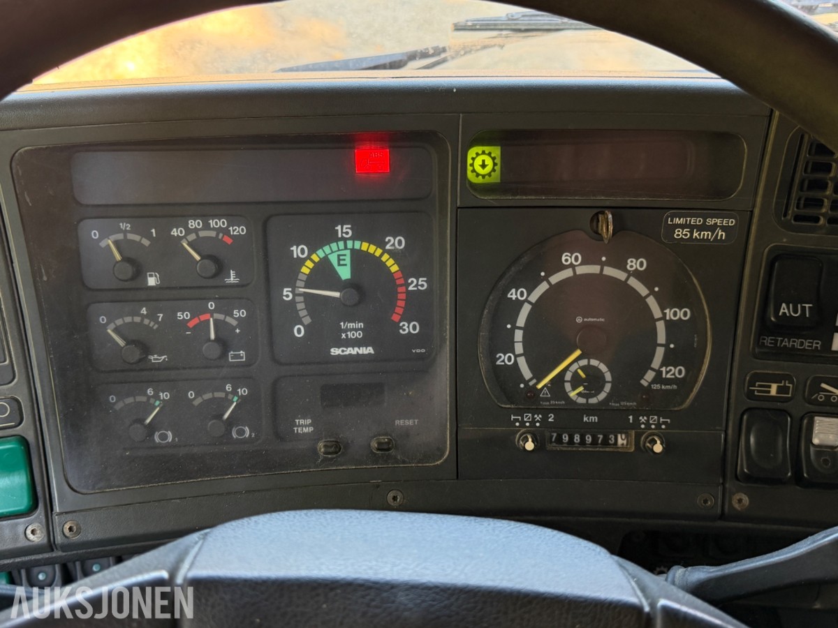 1996 Scania R143 m/ delebil, REP OBJEKT