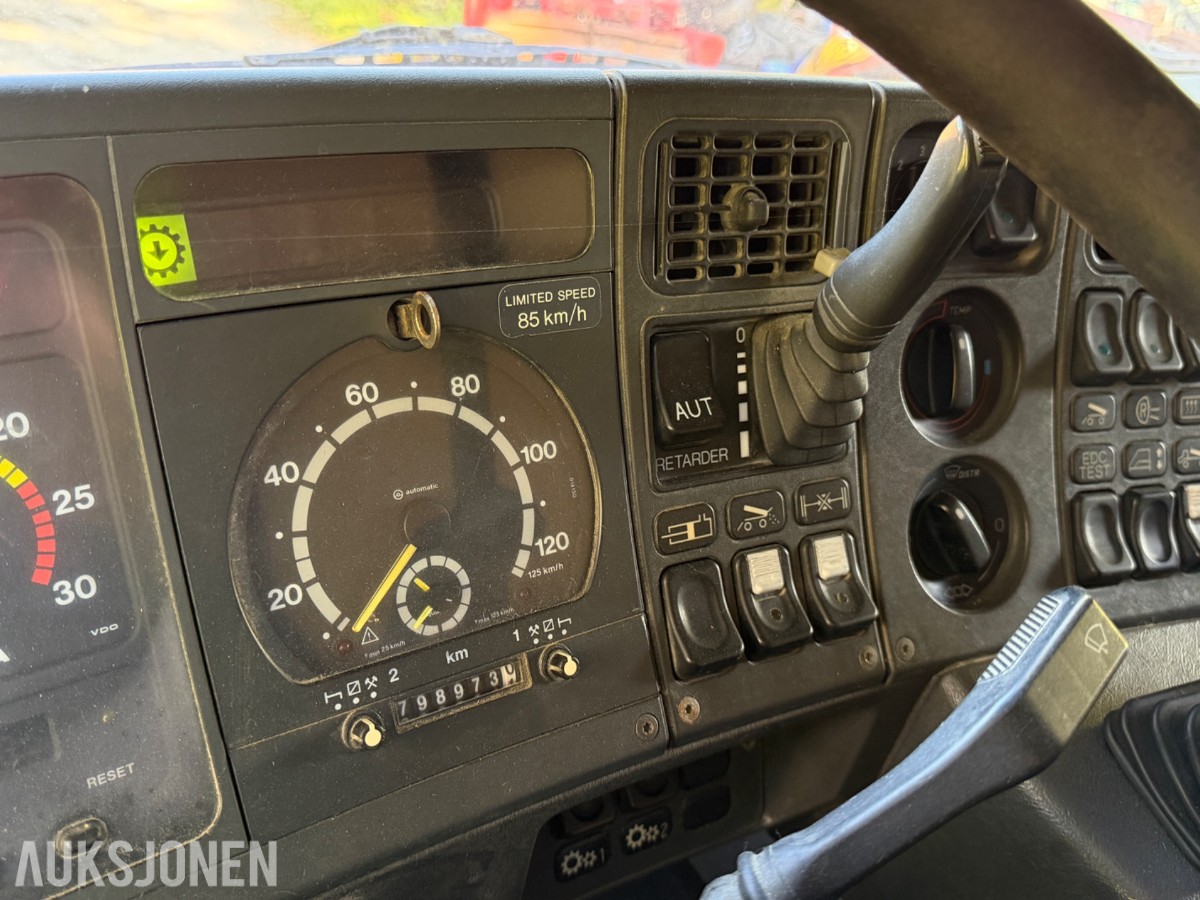1996 Scania R143 m/ delebil, REP OBJEKT