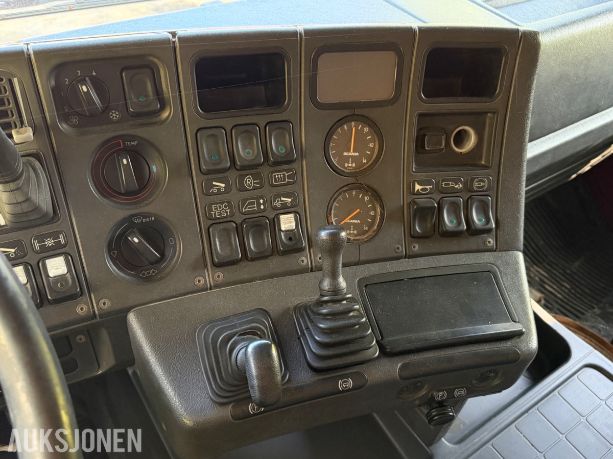1996 Scania R143 m/ delebil, REP OBJEKT