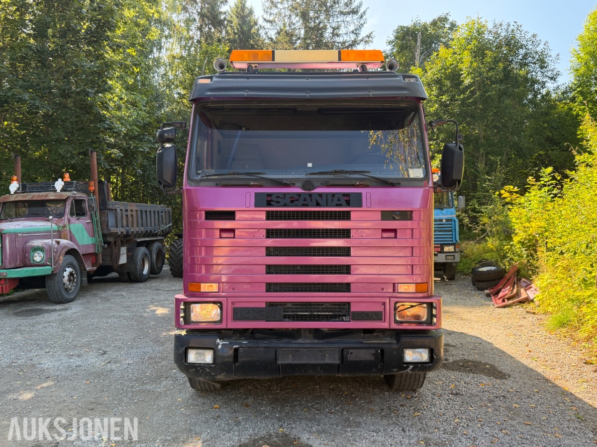 1996 Scania R143 m/ delebil, REP OBJEKT