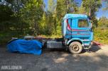 1996 Scania R143 m/ delebil, REP OBJEKT 