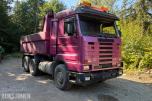 1996 Scania R143 m/ delebil, REP OBJEKT 