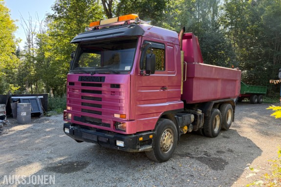 1996 Scania R143 m/ delebil, REP OBJEKT